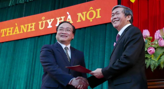 [-]Ông[-]Hoàng[-]Trung[-]Hải[-]giữ[-]chức[-]Bí[-]thư[-]Thành[-]ủy[-]Hà[-]Nội